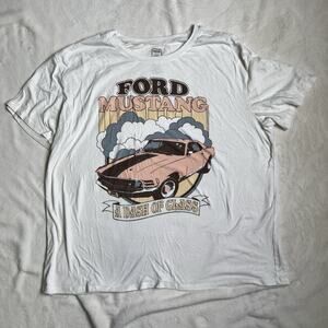 Ford Mustang T-Shirt - A Dash Of Class - Size XXL - Licensed product